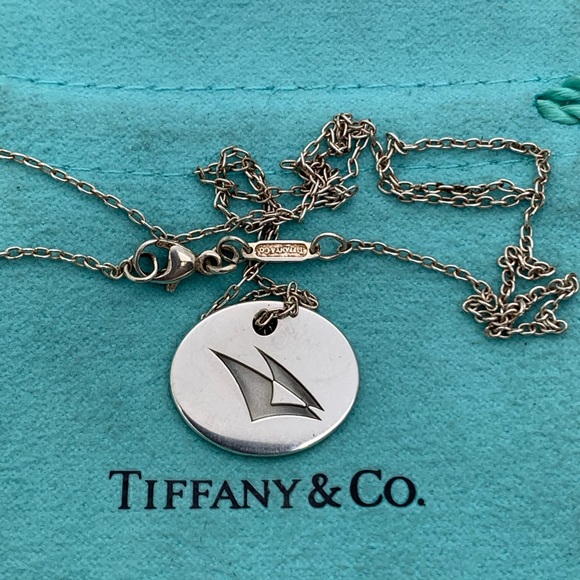 Tiffany & Co.925 Pendant On 20 Inches Chain - Picture 2 of 8
